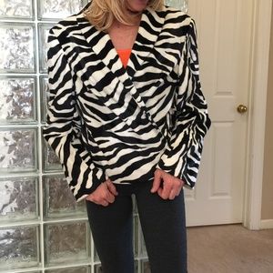 Charles Blueck Focus 2000 Animal print jacket